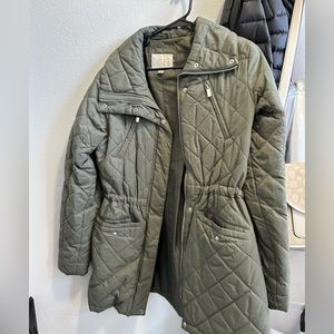 Army green coat!